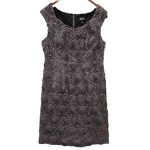 Elegant Gray Sleeveless Dress